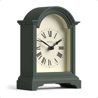 Jones Bistro mantel clock in asparagus green