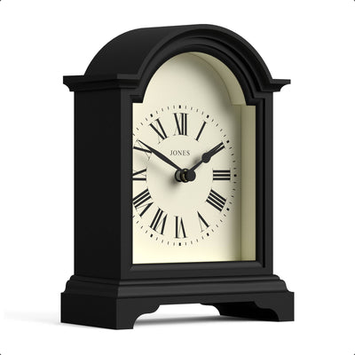 Jones Bistro mantel clock in black