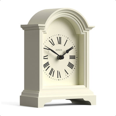 Jones Bistro mantel clock in pale cream
