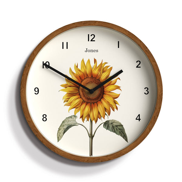 Jones Sunflower wall clock 25cm