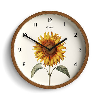Jones Sunflower wall clock 25cm