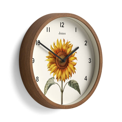 Jones Sunflower wall clock 25cm