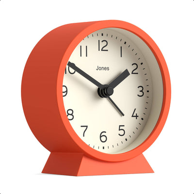 Jones Midnight alarm clock in orange