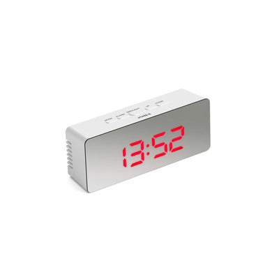 Jones Reflect alarm clock in white
