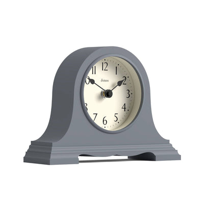 Jones Speakeasy mantel clock in french navy