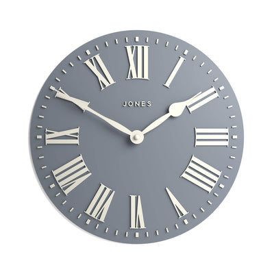 Jones Strand convex wall clock in french navy 30cm