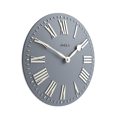 Jones Strand convex wall clock in french navy 30cm