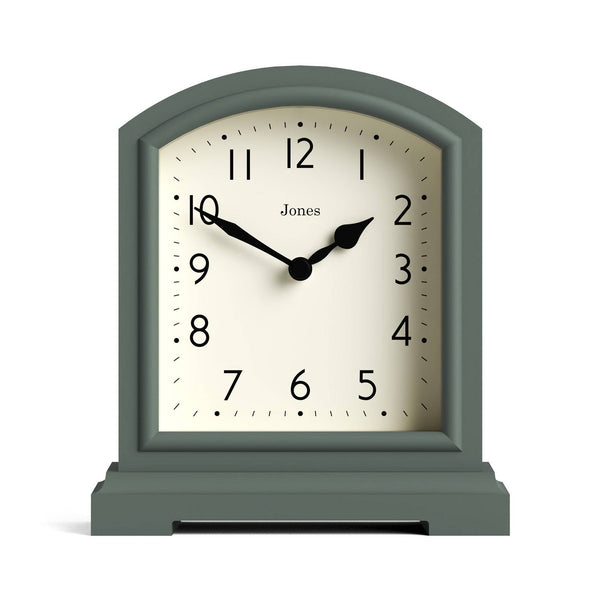 Jones Tavern clock in asparagus green