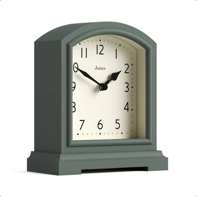 Jones Tavern clock in asparagus green