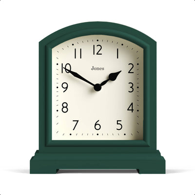 Jones Tavern clock in eden green