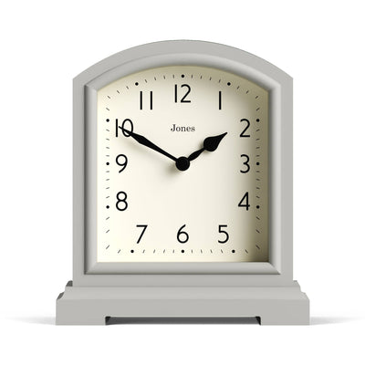 Jones Tavern clock in cloud grey