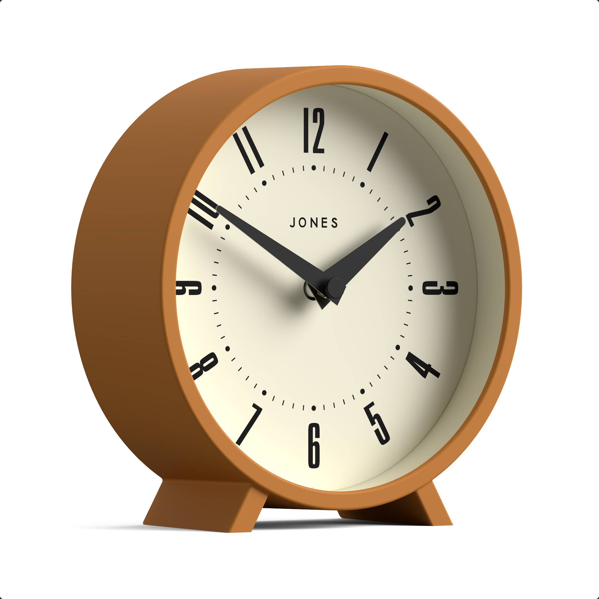 Jones Venus mantel clock in mustard yellow – Jones Clocks