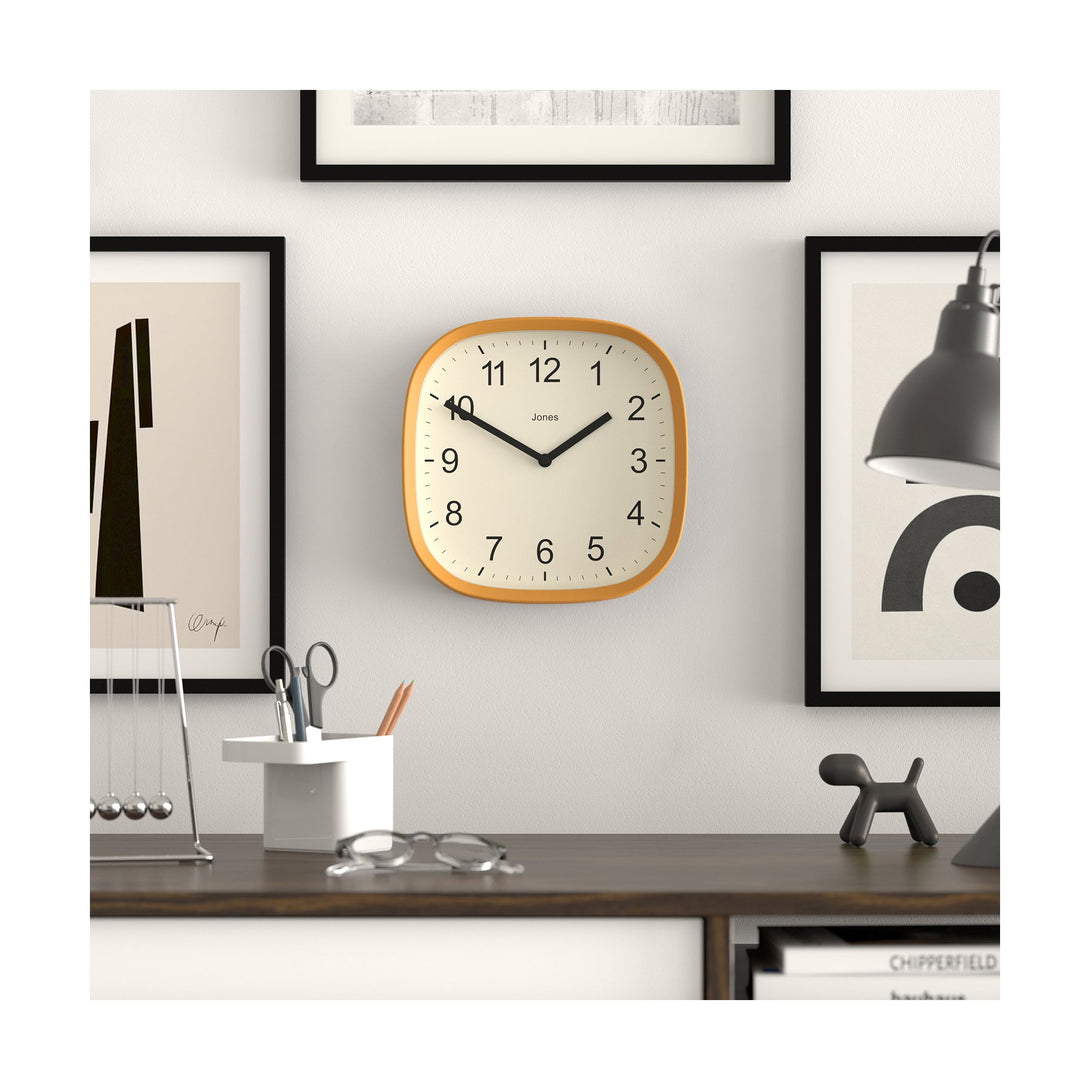 Wandklok Cool Retro Retro groen Wandklok Cool Retro Retro groen